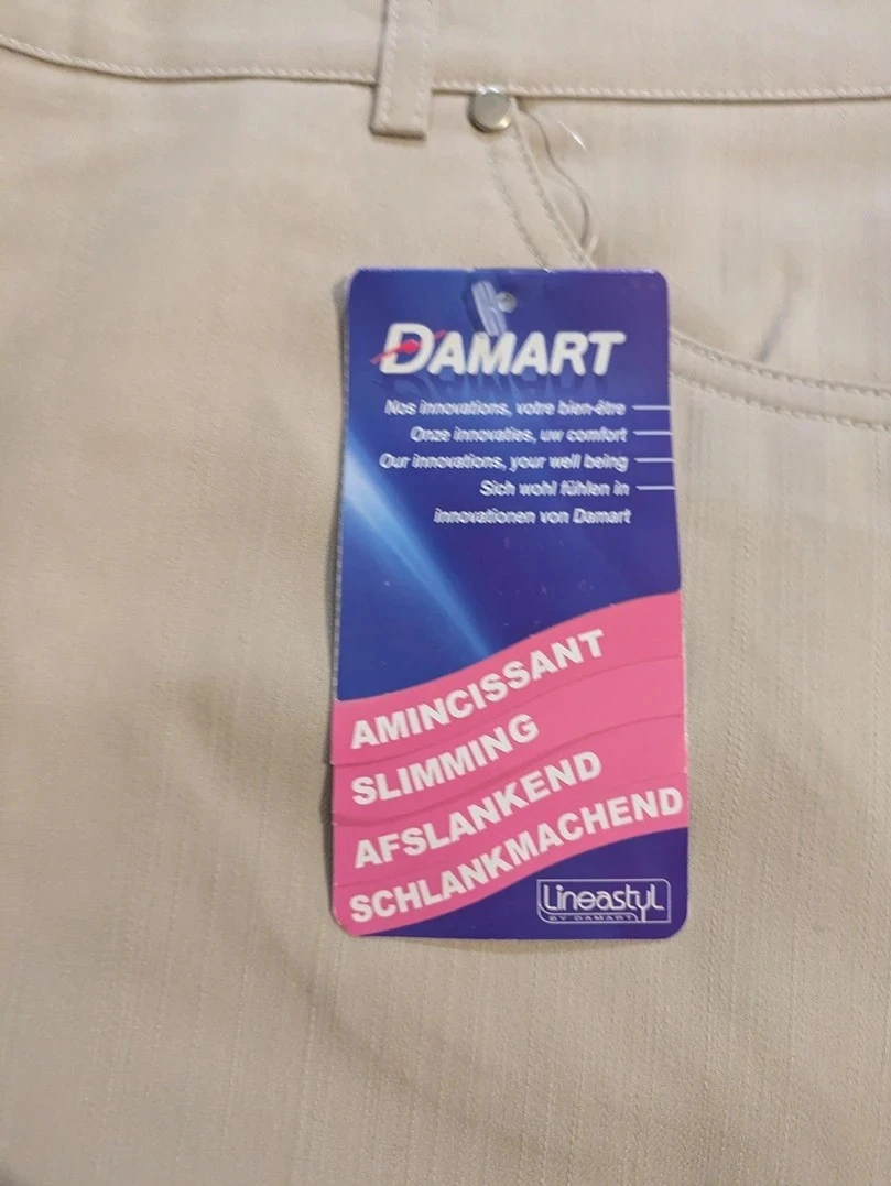 Pantalon Droit Damart - Xl - Crème - Labag-166 – photo 4
